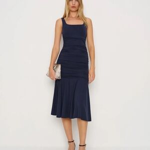 Kayla Knit Dress in Midnight